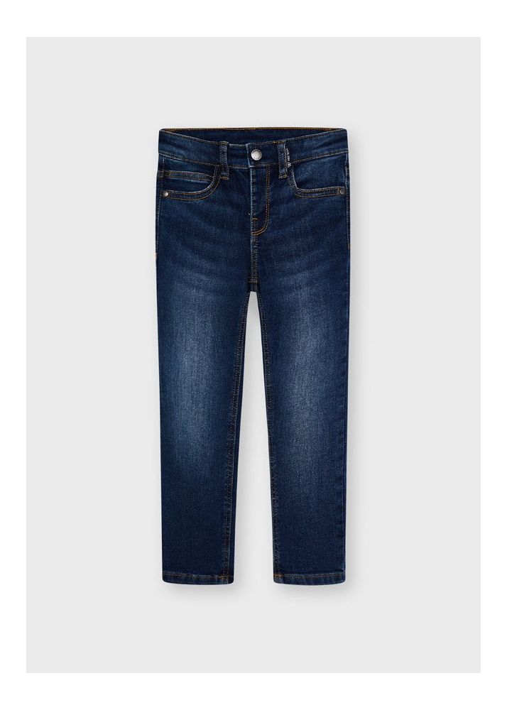 Παντελόνι τζιν slim fit βασικό Αγόρι