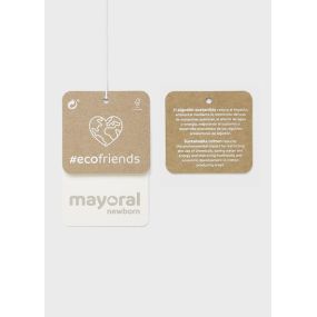 Σετ 2 πιτζαμάκια ECOFRIENDS Νεογέννητο κορίτσι