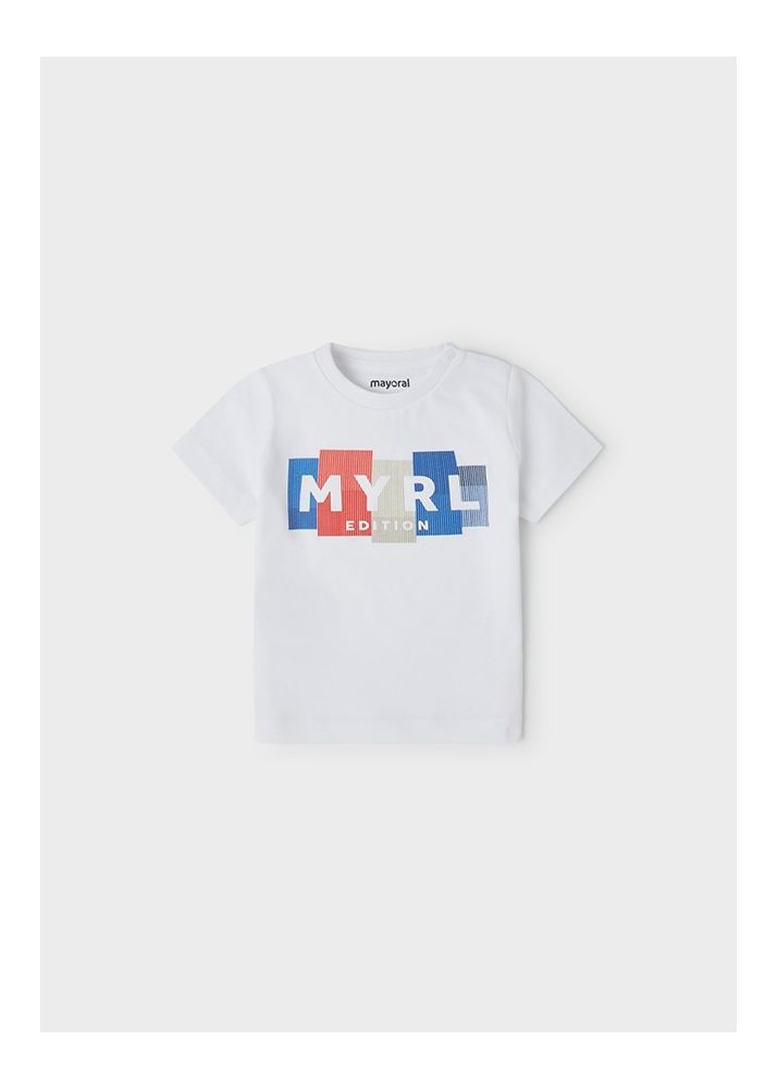 Παιδική Bαμβακερή Mπλούζα T-SHIRT MYRL Kοντομάνικη Mayoral 22-00106-033 Παιδική Bαμβακερή Mπλούζα T-SHIRT MYRL Kοντομάνικη Mayoral 22-00106-033