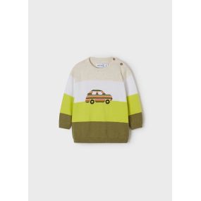 Μπλούζα Ζέρσεϋ πολύχρωμο ECOFRIENDS baby αγόρι 22-01350-055 Λαδί
