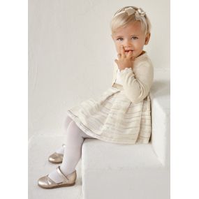 Βρεφικό Φόρεμα Mayoral 22-01903-036 Εκρού Κορίτσι