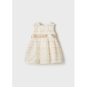 Βρεφικό Φόρεμα Mayoral 22-01903-036 Εκρού Κορίτσι