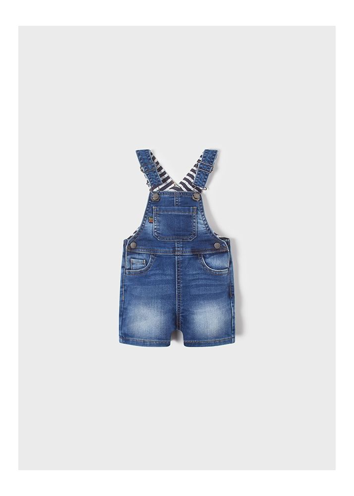 Mayoral Τζιν Σαλοπετα κοντη μαλακο denim 22-01655-005