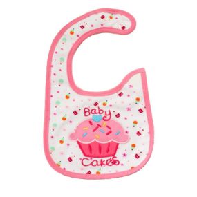 Σαλιάρα σχ. cupcake για κορίτσι