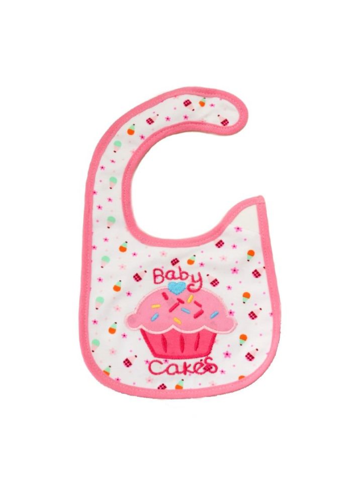 Σαλιάρα σχ. cupcake για κορίτσι Σαλιάρα σχ. cupcake για κορίτσι